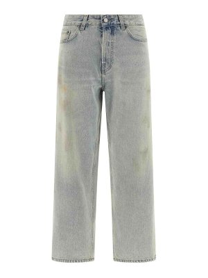 HAIKURE: Jeans à jambe droite - Jean Droit - Bleu Clair