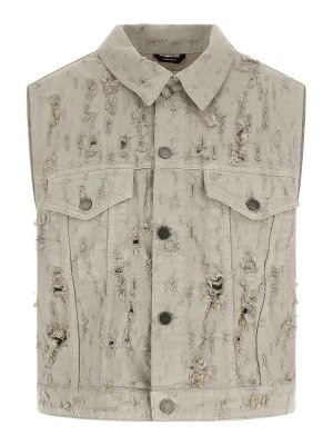 HAIKURE: ベスト - ベスト - グレー