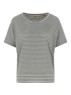 HERNO: t-shirt - T-shirt  a righe