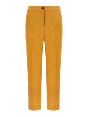 HERNO: casual trousers - Linen Trousers
