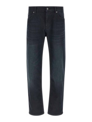 Hugo Boss: Jeans Rectos - Vaqueros Rectos - Azul