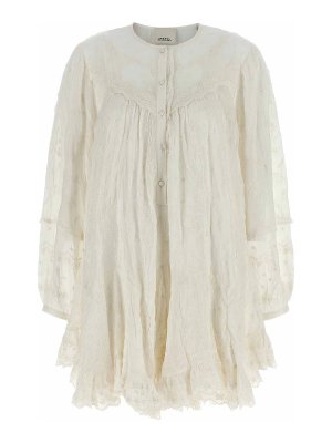 ISABEL MARANT: ニーレングスドレス - 膝丈ドレス - 白