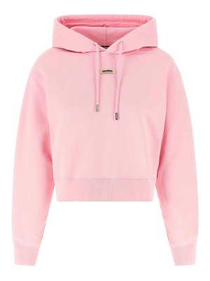 JACQUEMUS: Sweatshirts & Sweaters - Le Hoodie Gros-Grain Hoodie