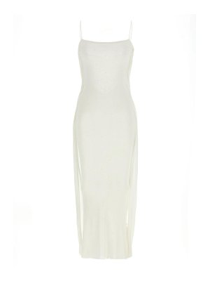 JACQUEMUS: knee length dresses - La Robe Maille Plumetis Dress