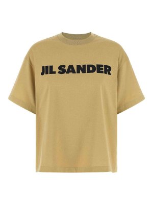 JIL SANDER: T-shirts - T-Shirt - Beige