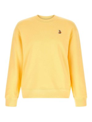 MAISON KITSUNÉ: Sweatshirts und Pullover - Sweatshirt - Gelb