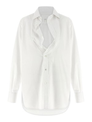 Maison Margiela: シャツ - シャツ - 白