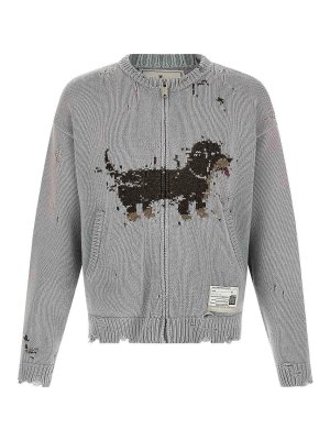 MAISON MIHARA YASUHIRO: Cardigans - Cardigan - Grau