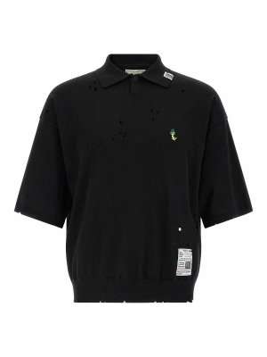 MAISON MIHARA YASUHIRO: Polos - Polo - Negro