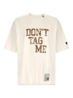 MAISON MIHARA YASUHIRO: t-shirts - Dont Tag Me T-Shirt