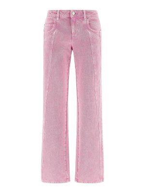 Isabel Marant Etoile: Jeans à jambe droite - Jean Droit - Couleur Chair