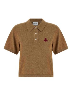 Isabel Marant Etoile: polo shirts - Althea Polo Shirt