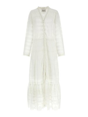 Isabel Marant Etoile: ニーレングスドレス - 膝丈ドレス - 白