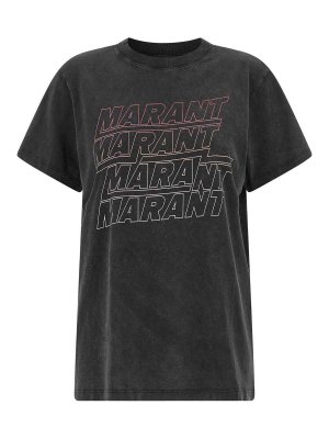 Isabel Marant Etoile: Tシャツ - Tシャツ - グレー