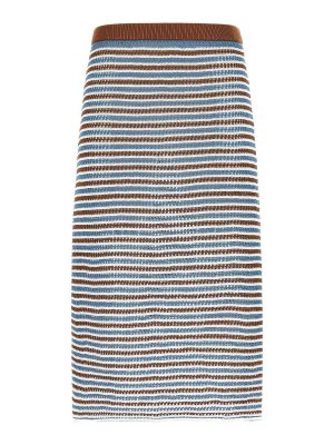 Marni: ニーレングススカート＆ミディ丈 - 膝丈/ミディスカート - マルチカラー