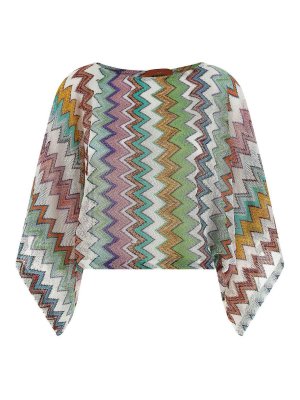 MISSONI: Tops & Tank tops - Zigzag Top