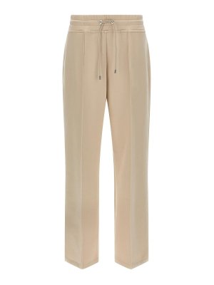 MOORER: Pantalons de survêtement  - Pantalons De Sport - Beige