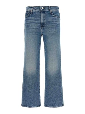 MOTHER: Jeans à jambe droite - Jean Droit - Bleu