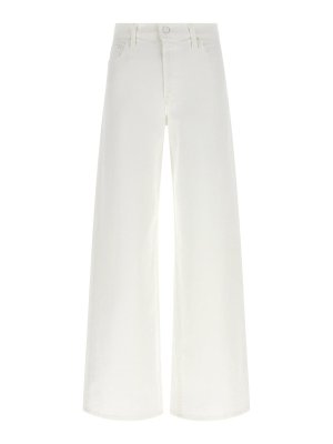 MOTHER: straight leg jeans - The Rerun Zip Sneak Jeans