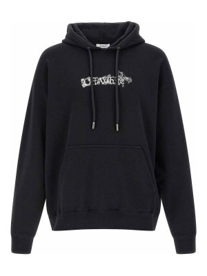 OFF-WHITE: Sweatshirts und Pullover - Sweatshirt - Schwarz