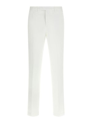 PT TORINO: Casual Hosen - Casual Hose - Weiß