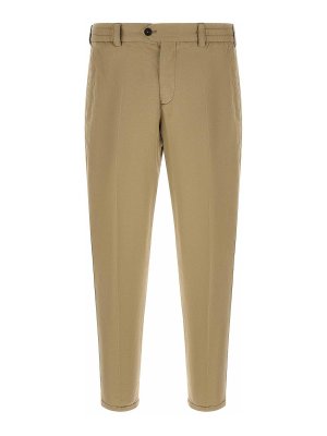 PT TORINO: Pantalons casual - Pantalons Décontractés - Beige