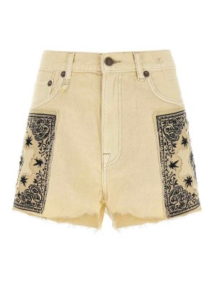 R13: Shorts - Short - Beige