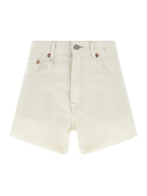 R13: Hosen Shorts - Shorts - Weiß