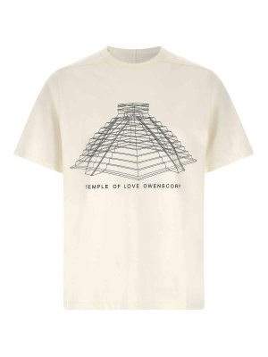RICK OWENS: Tシャツ - Tシャツ - 白