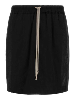 RICK OWENS: Trousers Shorts - Kiltshorts Bermuda Shorts
