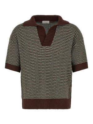 ROBERTO COLLINA: Polos - Polo - Marrón