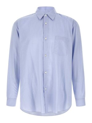 SSSTEIN: shirts - Cotton And Silk Shirt