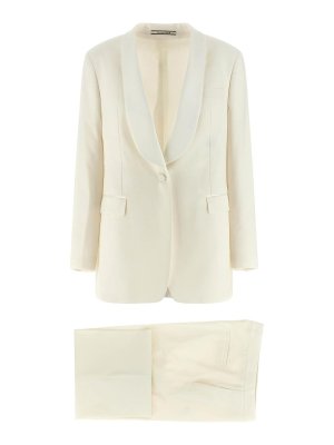 TAGLIATORE: ニーレングスドレス - 膝丈ドレス - 白