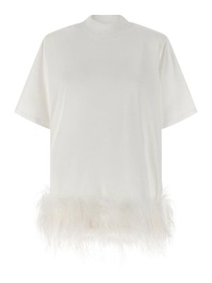 The Attico: knee length dresses - Feather Dress