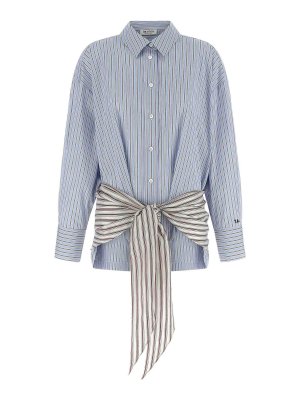 The Attico: short dresses - Blue Mini Dress