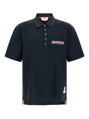 THOM BROWNE: Polos - Polo - Azul