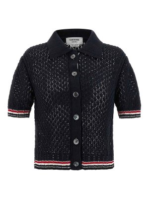 THOM BROWNE: Polos  - Polo - Bleu