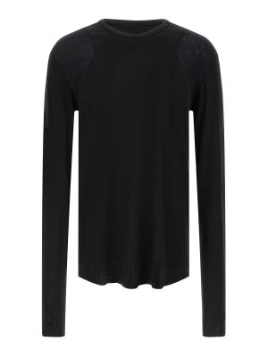 THOM KROM: Tシャツ - Tシャツ - 黒