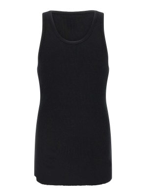 THOM KROM: Tops y camisetas sin mangas - Top - Negro