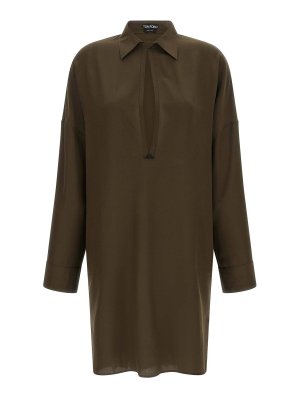 TOM FORD: Tuniken - Tunik - Grün