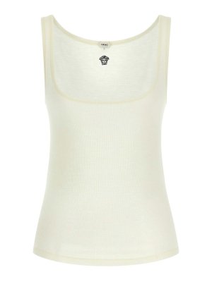 VERSACE: Tops & Tank tops - Embroidery Top