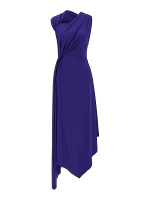 VICTORIA BECKHAM: knee length dresses - Fluid Drape Dress
