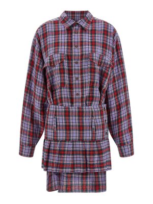 VIVIENNE WESTWOOD: ニーレングスドレス - 膝丈ドレス - マルチカラー