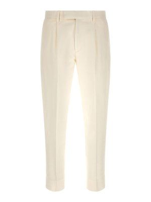 ZEGNA: Maßgeschneiderte und Formale Hosen - Formale Hose - Weiß