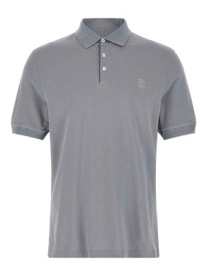 BRUNELLO CUCINELLI: polo shirts - Piquet Polo Shirt