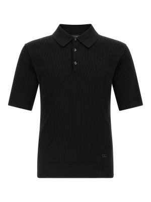DOLCE & GABBANA: Polos - Polo - Negro