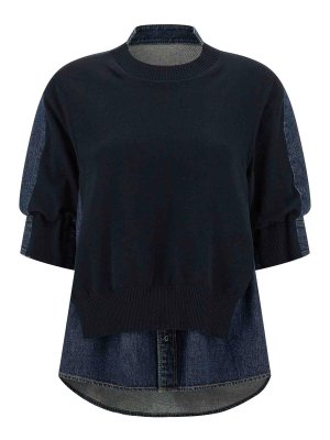 Sacai: crew necks - Shirt Sweater