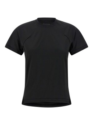 Y-3: t-shirts - W Run T-Shirt