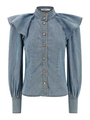 ZIMMERMANN: ブラウス - ブラウス - ブルー