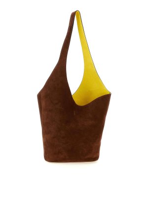 ALBERTA FERRETTI: shoulder bags - Suede Shoulder Bag
